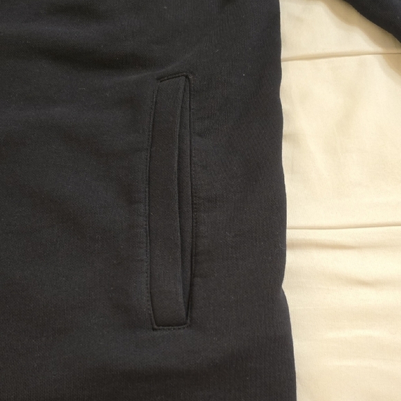 HUGO Navy Asymmetrical Zip Hoodie - Picture 6 of 16